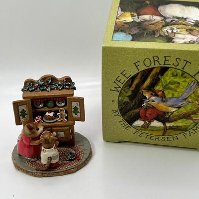 Wee Forest Folk Christmas cupboard M-241