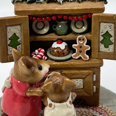 Wee Forest Folk Christmas cupboard M-241