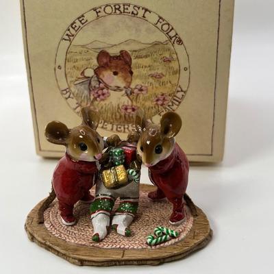 Wee Forest  Folk two for one Christmas M â€“ 329