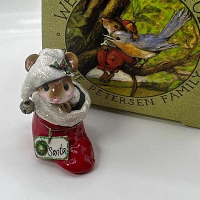 Wee Forest  folk me in my nightcap red M-317
