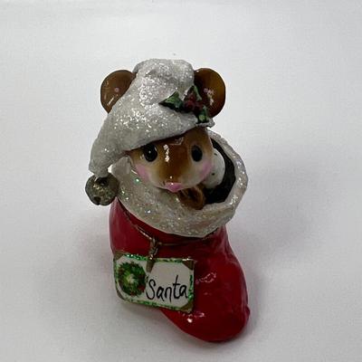 Wee Forest  folk me in my nightcap red M-317