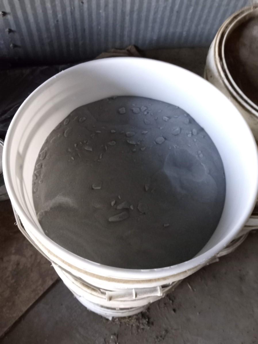3 BUCKETS OF SAND BLASTING MATERIAL