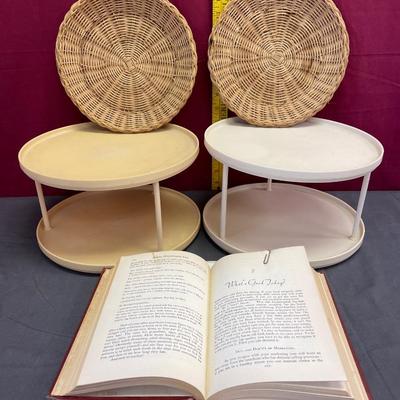Lazy Susan and housekeeping book