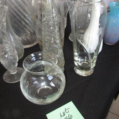 Glass Flower Vases