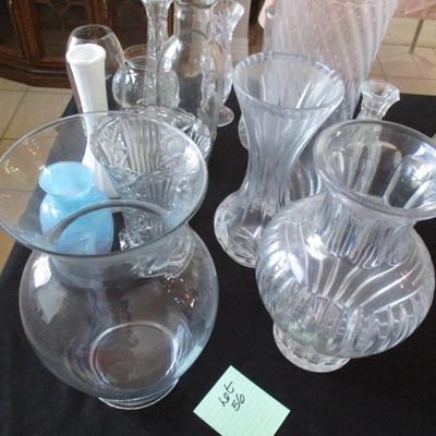 Glass Flower Vases