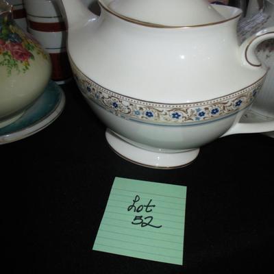 Various Teapots--Lefton, Empress