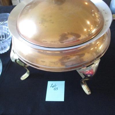Copper Chafing Dish