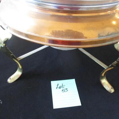 Copper Chafing Dish