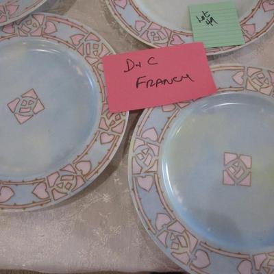 D&C France Dinner Plates