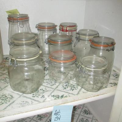 Canning Jars w/lids