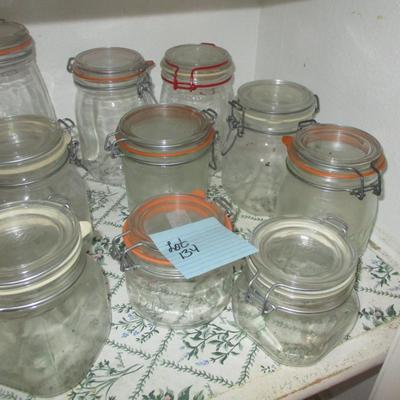 Canning Jars w/lids