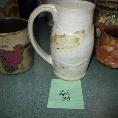 Handmade Pottery Mugs