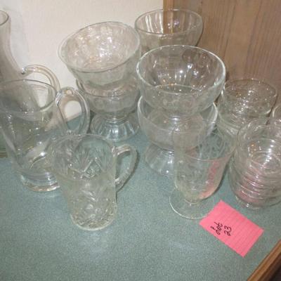 Crystal Bowls/Etched Glass