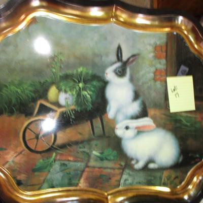 Decorative Glass Cutting Board/Plastic Trays