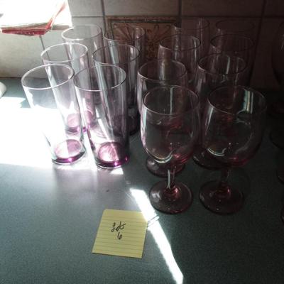 Purple Glassware