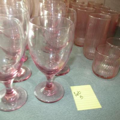 Pink Glassware