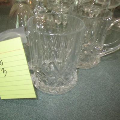 Crystal Glasses/ Water Goblets