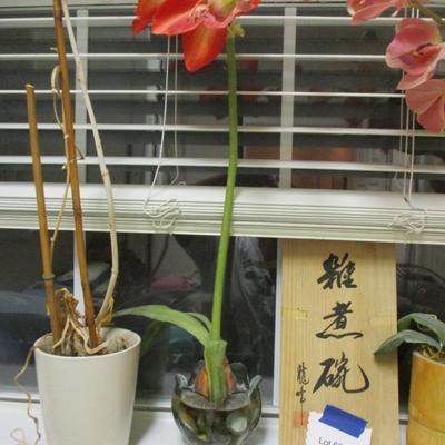 Artificial Flowers/Desk Fan