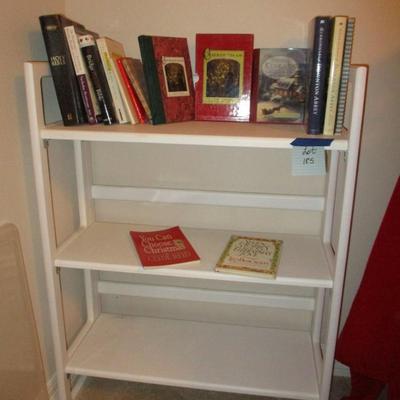 Collapsible Shelf w/Books