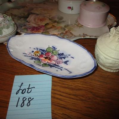 Porcelain Perfume Tray/Collectibles
