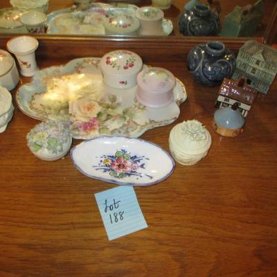 Porcelain Perfume Tray/Collectibles