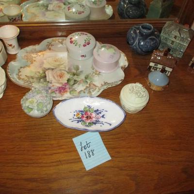 Porcelain Perfume Tray/Collectibles