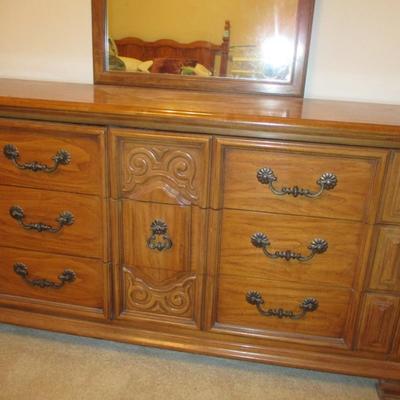 Thomasville Dresser and Mirror