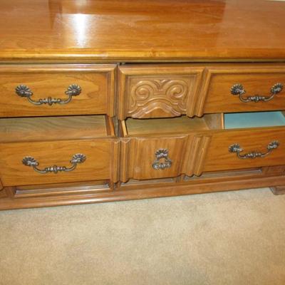Thomasville Dresser and Mirror