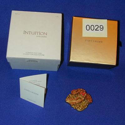 Estee Lauder Intuition Glorious Great Wall Solid Perfume Compact Lot 29