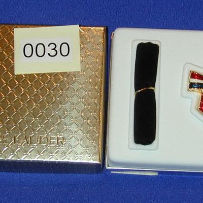 Estee Lauder Beautiful Glorious Bow Solid Perfume Compact Lot 30