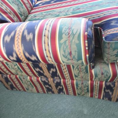 Striped Armchair
