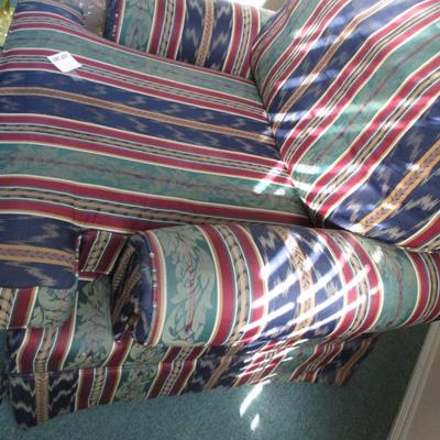 Striped Armchair