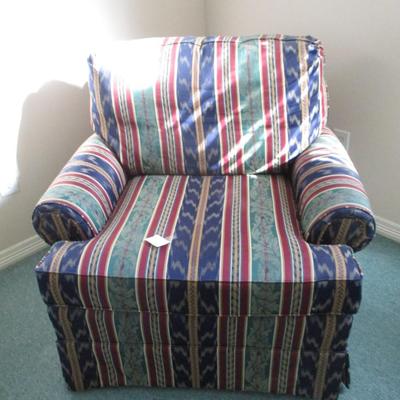 Striped Armchair