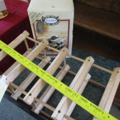 Dinner Trays/Wine Rack