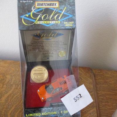 Matchbox Gold Lamborgjhini Countach