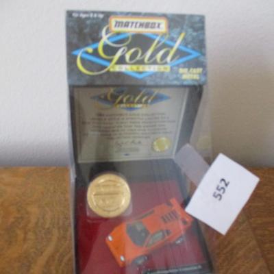 Matchbox Gold Lamborgjhini Countach