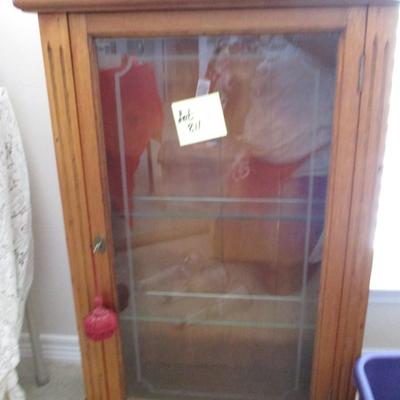 Curio Wall Shelf