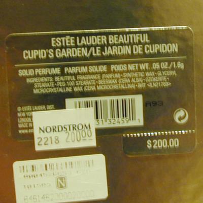 Estee Lauder Beautiful Cupids Garden Solid Perfume Compact Lot 41