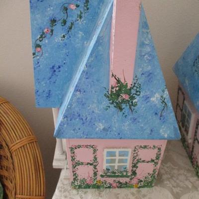 Hand Painted Bird House
