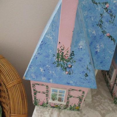 Hand Painted Bird House