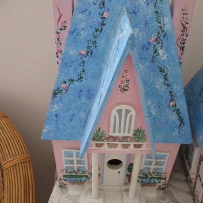 Hand Painted Bird House