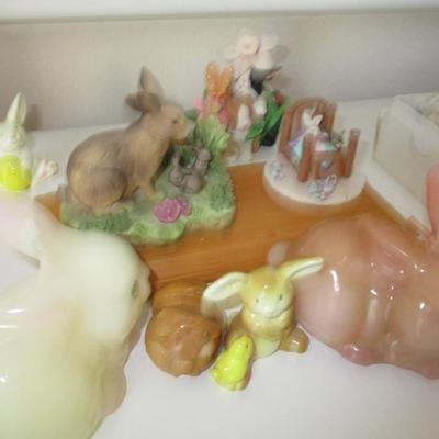 Small Night Lamp, Bunny Collectibles