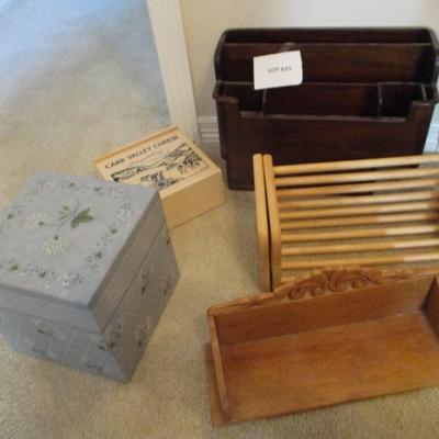 Mail Organizer/Cheese Box