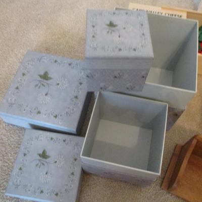 Mail Organizer/Cheese Box