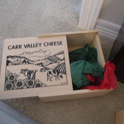 Mail Organizer/Cheese Box