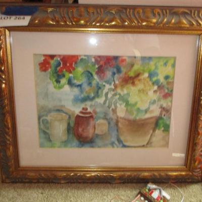 Watercolor painting-Sandy Scott Rabbit