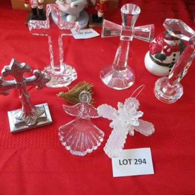 Crystal and Glass Crosses