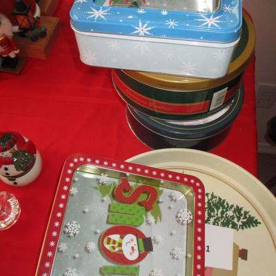 Holiday Tins/Platters