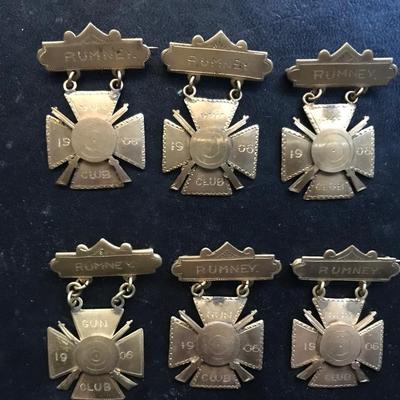 ANTIQUE GUN CLUB MEDALS