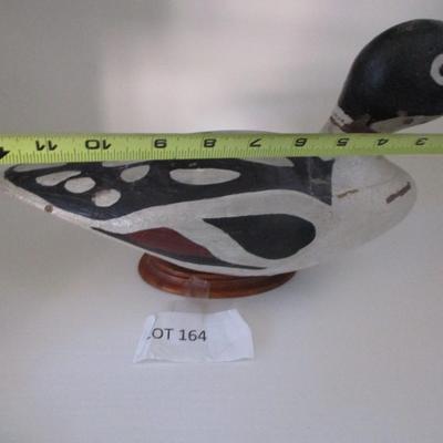 Black & White Duck Decoy